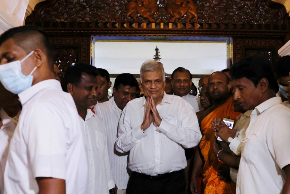 শপথ নিলেন বিক্রমাসিংহে