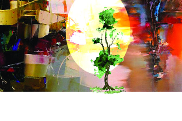 গাছের ছায়ায় আলোর মায়ায়