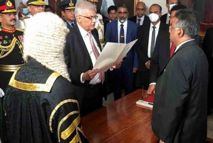 রনিল বিক্রমাসিংহের শপথে বিদ্যুৎ বিভ্রাট, তদন্তের নির্দেশ