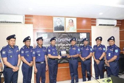 ঢাকা রেঞ্জের শ্রেষ্ঠ হলো নারায়ণগঞ্জ পুলিশ