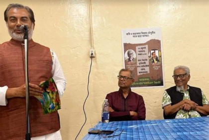 টরন্টোয় কবি জিন্নাহ চৌধুরীর ছড়া আড্ডা