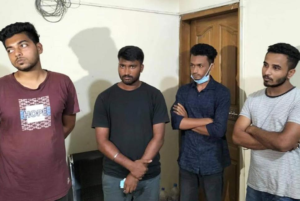 চবি ছাত্রী নিপীড়নের ঘটনায় গ্রেফতার ৪ জন কারাগারে