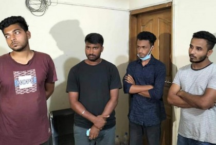চবি ছাত্রী নিপীড়নের ঘটনায় গ্রেফতার ৪ জন কারাগারে