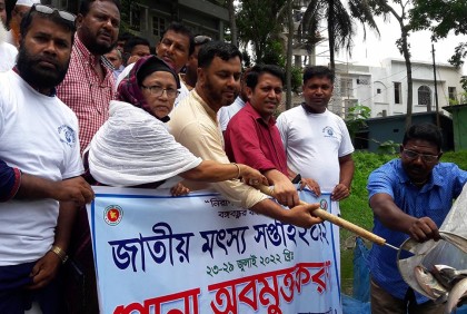 বোয়ালমারীতে জাতীয় মৎস্য সপ্তাহ উপলক্ষে আলোচনা সভা  