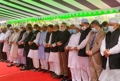 জাতীয় ঈদগাহ মাঠে ডেপুটি স্পিকারের জানাজা অনুষ্ঠিত