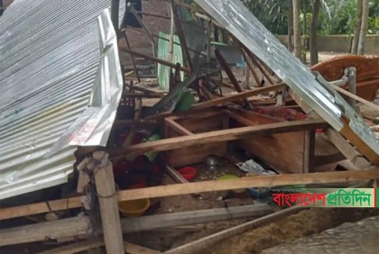 জমি নিয়ে বিরোধে বেগমগঞ্জে বসতবাড়িতে হামলা, আহত ৪