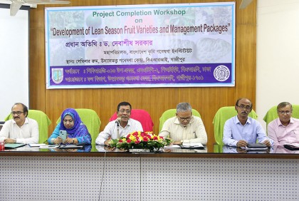 বারিতে ফলের জাত উন্নয়ন প্রকল্পের সমাপনী কর্মশালা 