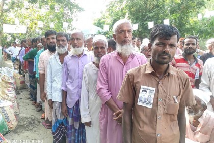 টাঙ্গাইলের চার ইউপি নির্বাচনে ভোটগ্রহণ চলছে
