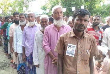 টাঙ্গাইলের ৪ ইউপিতে নির্বাচনে ভোটগ্রহণ চলছে