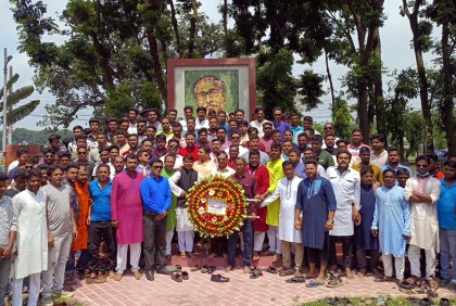 দিনাজপুরে স্বেচ্ছাসেবক লীগের প্রতিষ্ঠাবার্ষিকী পালিত