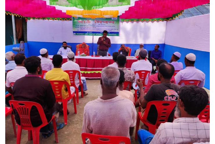 ফুলপুরে আউশ ধানের মাঠ দিবস 