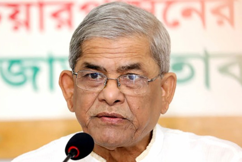 দুর্নীতিবাজ সরকারকে একটা ধাক্কা দিতে হবে : মির্জা ফখরুল

