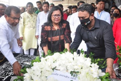 সাংবাদিক অমিত হাবিবের প্রথম জানাজা সম্পন্ন