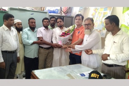 ফরিদপুরে স্কুল পরিদর্শনে যুগ্ম-সচিব