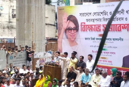 আপনি গোটা সড়ক ব্যবস্থাকে নৈরাজ্যের মধ্যে ফেলে দিয়েছেন : মির্জা ফখরুল

