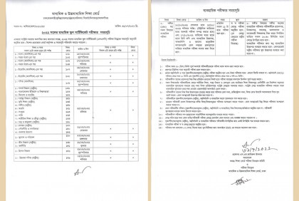 এসএসসি পরীক্ষার রুটিন প্রকাশ

