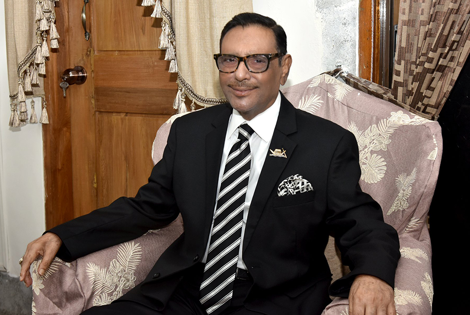 উন্নয়নবিরোধীদের অপপ্রচারে বিভ্রান্ত না হওয়ার আহ্বান ওবায়দুল কাদেরের