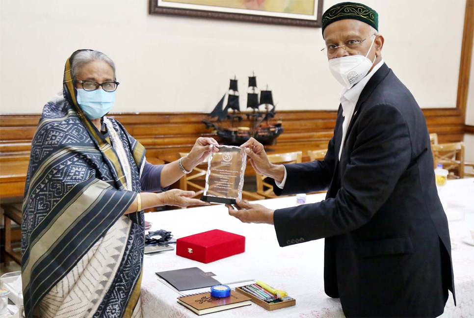 ‘আন্তর্জাতিক শান্তি পুরস্কার’ পেল বাংলাদেশ

