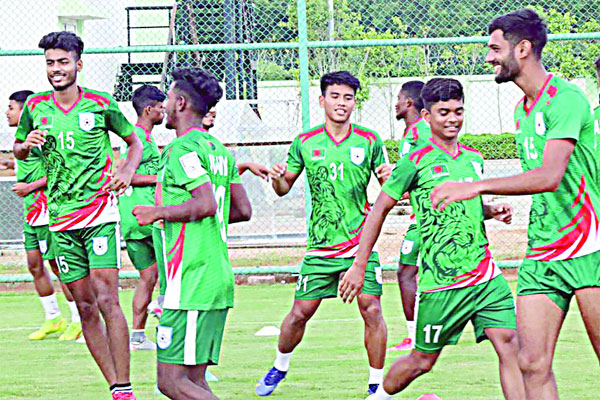 নেপালকে হারিয়েই ফাইনাল নিশ্চিত করতে চান যুবারা