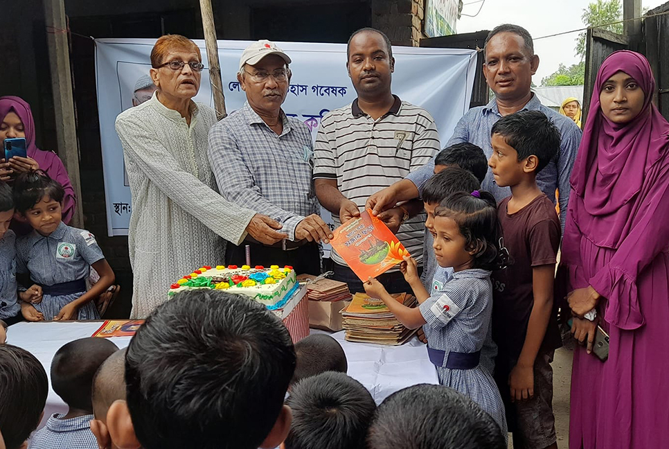 রংপুরে শিশুদের কাছে তুলে ধরা হলো মুক্তিযুদ্ধের ইতিহাস