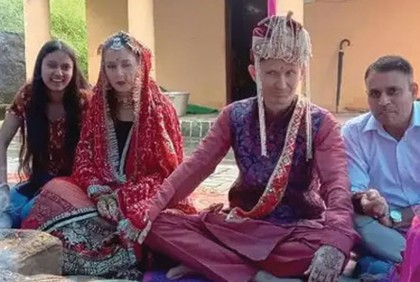 নিজেদের দেশে যুদ্ধ, ভারতে এসে বিয়ে সারলেন রাশিয়া-ইউক্রেনের যুগল