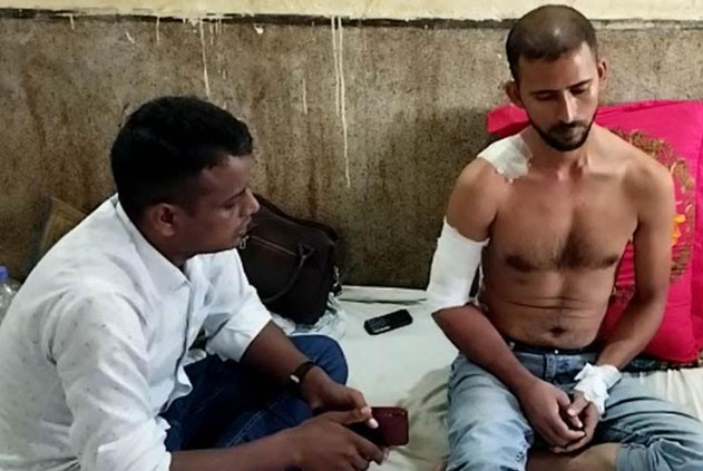 উলিপুরে ওষুধ ব্যবসায়ীকে কুপিয়ে জখম