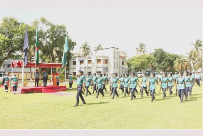 বিএমপির মাস্টার প্যারেড অনুষ্ঠিত