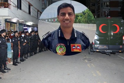 র‍্যাবের এয়ার উইং পরিচালকের মরদেহ ঢাকায় পৌঁছেছে

