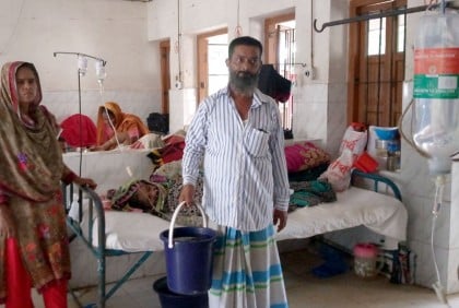 হাসপাতালের পানির পাম্প নষ্ট, ভোগান্তিতে রোগী