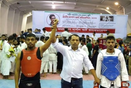 শেখ কামাল জাতীয় মার্শাল আর্ট : দেশসেরা গোপালগঞ্জের নাসির

