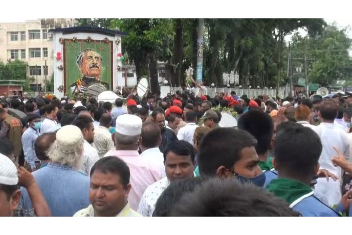 পঞ্চগড়ে জাতীয় শোক দিবস পালিত
