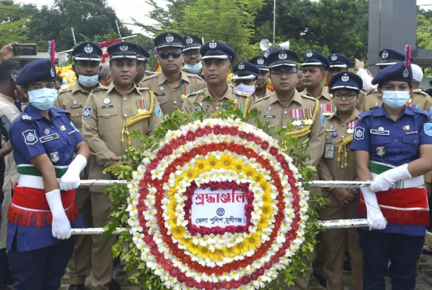 মুন্সীগঞ্জে জাতীয় শোক দিবস পালন