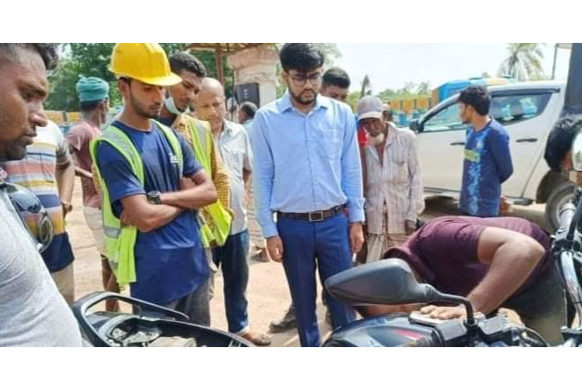 
লালপুরে পেট্রলের সাথে পানি মিশানোর দায়ে জরিমানা