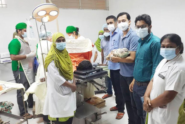 ঝিনাইগাতী সরকারি হাসপাতালে আবারও চালু হলো সিজার অপারেশন
