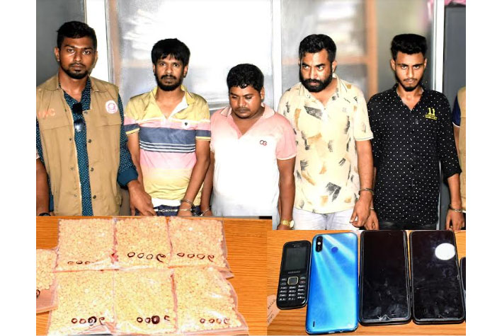 বগুড়ায় ইয়াবাসহ ৪ জন গ্রেফতার