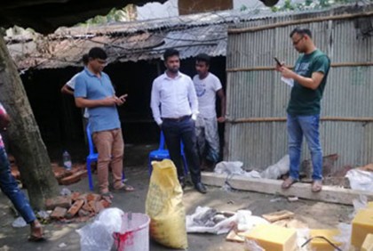 রস ছাড়াই চিনি দিয়ে তৈরি হচ্ছে আখ-খেজুরের গুড়!