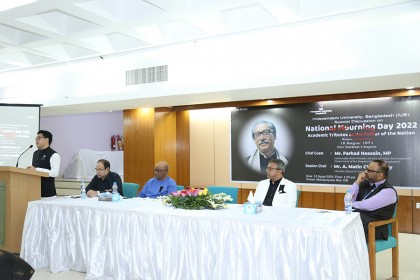 সোনার মানুষ হতে হলে বঙ্গবন্ধুর নীতি-আদর্শ বুকে ধারণ করতে হবে: জনপ্রশাসন প্রতিমন্ত্রী