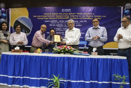 পদ্মা সেতু প্রকল্পে নিযুক্ত স্টামফোর্ড ইউনিভার্সিটি বাংলাদেশ-এর শিক্ষার্থীদের সংবর্ধনা