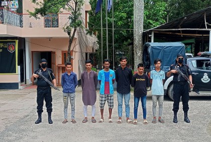 হত্যা মামলায় কিশোর গ্যাংয়ের ৬ সদস্য গ্রেফতার