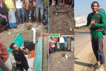 ‘কবরের অভিজ্ঞতা’ নিতে মাটির নিচে ইউটিউবার, অতঃপর আটক 


