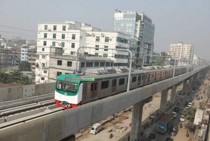 ডিসেম্বরে চালু, ১০ মিনিট পর পর চলবে মেট্রোরেল

