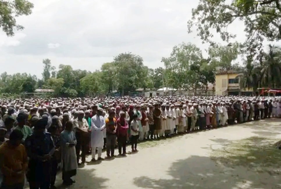 কুড়িগ্রামে বীর মুক্তিযোদ্ধা শওকত আলীর দাফন সম্পন্ন
