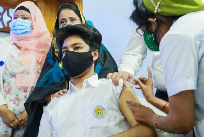 ৫-১১ বছরের শিশুদের করোনার টিকাদান শুরু