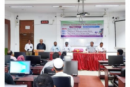 হাবিপ্রবিতে লাইব্রেরি অটোমেশন ও
ডিজিটাইজেশন শীর্ষক প্রশিক্ষণ কর্মশালা