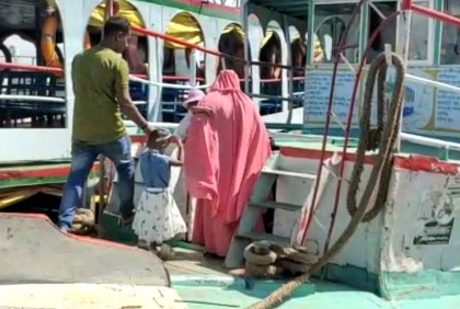 ফের মাঝিকান্দি-শিমুলিয়া রুটে নৌযান চলাচল শুরু