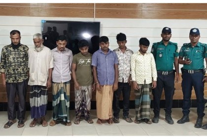 গাজীপুরে
আন্তঃজেলা চোরচক্রের ৭ সদস্য গ্রেফতার