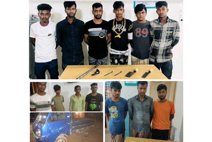 গাজীপুরে পুলিশের বিশেষ অভিযানে গ্রেফতার ২৫, ইয়াবা উদ্ধার