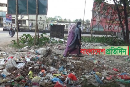 ড্রেনে ময়লার ভাগাড়, মশার যন্ত্রণায় অতিষ্ঠ ঝালকাঠি পৌরবাসী