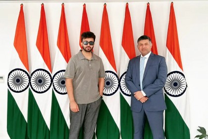 ভারতীয় হাইকমিশনারের সঙ্গে শাকিব খানের সাক্ষাৎ