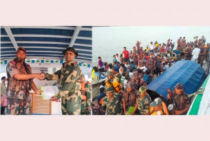 দেশে ফিরলো ভারতে আটকে পড়া ৮৮ বাংলাদেশি জেলে